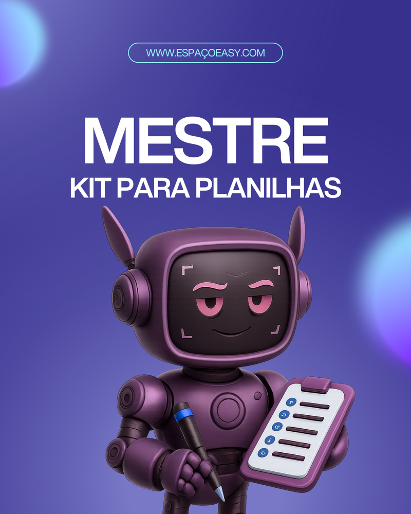 Kit Mestre de Planilhas